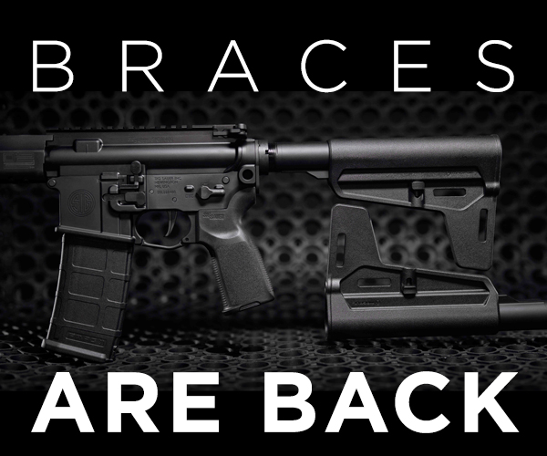 Pistol Stabilizing Braces Are Back and Now Shipping on the New M400-TREAD Pistol and M400-SDI X Pistol