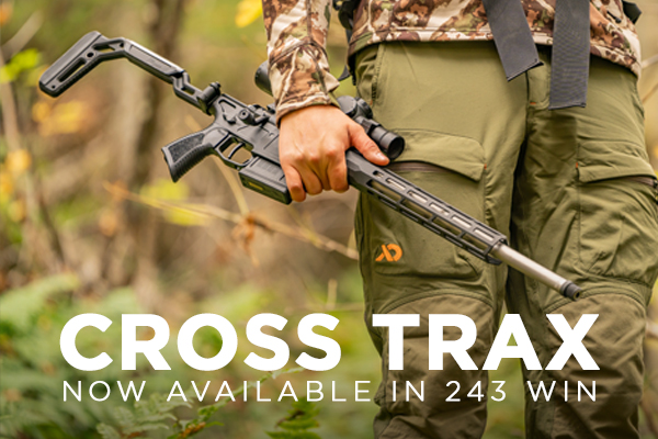 The CROSS TRAX Series Now Available in 243 Win