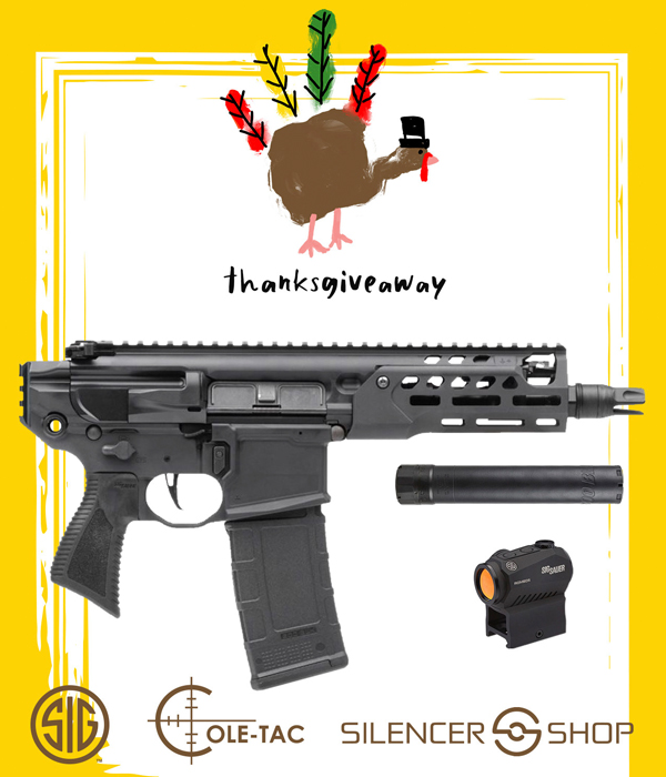 Enter for a Chance to Win an MCX-RATTLER LT, SLH Suppressor, ROMEO5 Red Dot Sight and More!