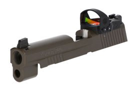 P226 LEGION 9MM 4.4" Slide Assembly, ROMEO1Pro