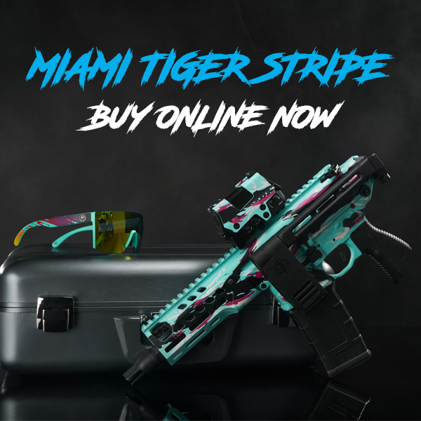 BUY ONLINE NOW: MCX-RATTLER LT Miami Tiger Stripe