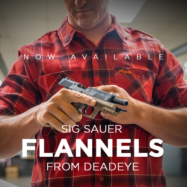 NEW: SIG SAUER Flannels from Deadeye