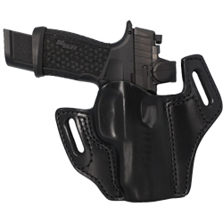 NEW: P365-FUSE OWB Mitch Rosen Leather Holster with Forward Cant