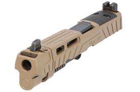 P320-SPECTRE COMP 4.7" Coyote Slide Assembly