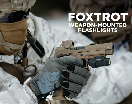 FOXTROT Weapon-Mounted Flashlights