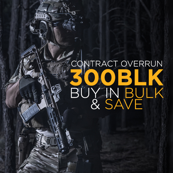 Buy One Case of 300LBK Ammo and Save $74.98