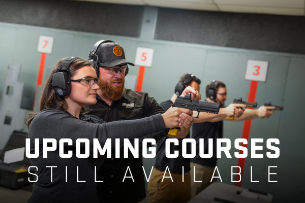 April and May Courses at SIG SAUER Academy