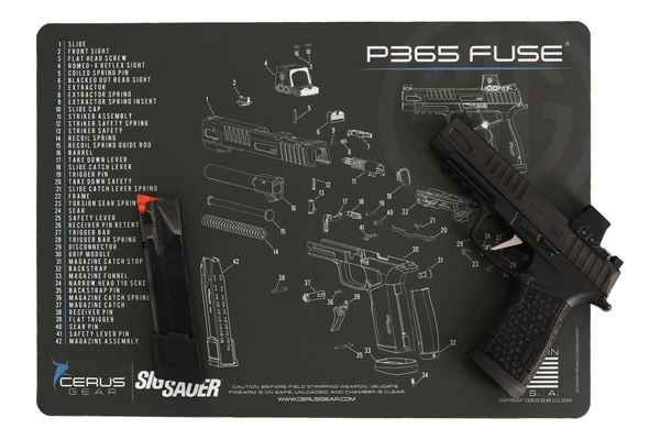 P365 FUSE Gun Mat from Cerus Gear