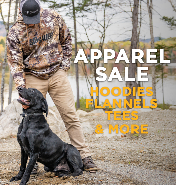Save on All Apparel While Supplies Last!