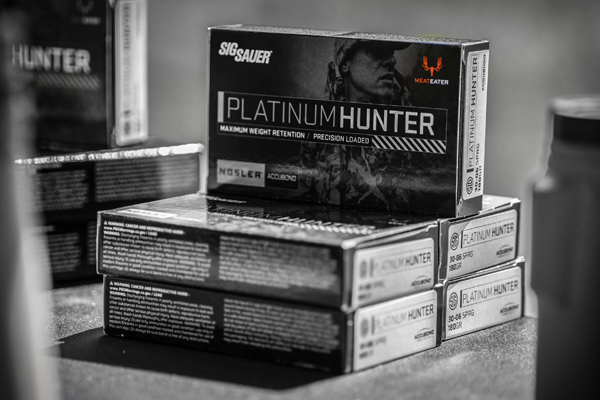 New Platinum Hunter Ammunition Now Available Created in Partnership with the Hunting Experts at MeatEater
